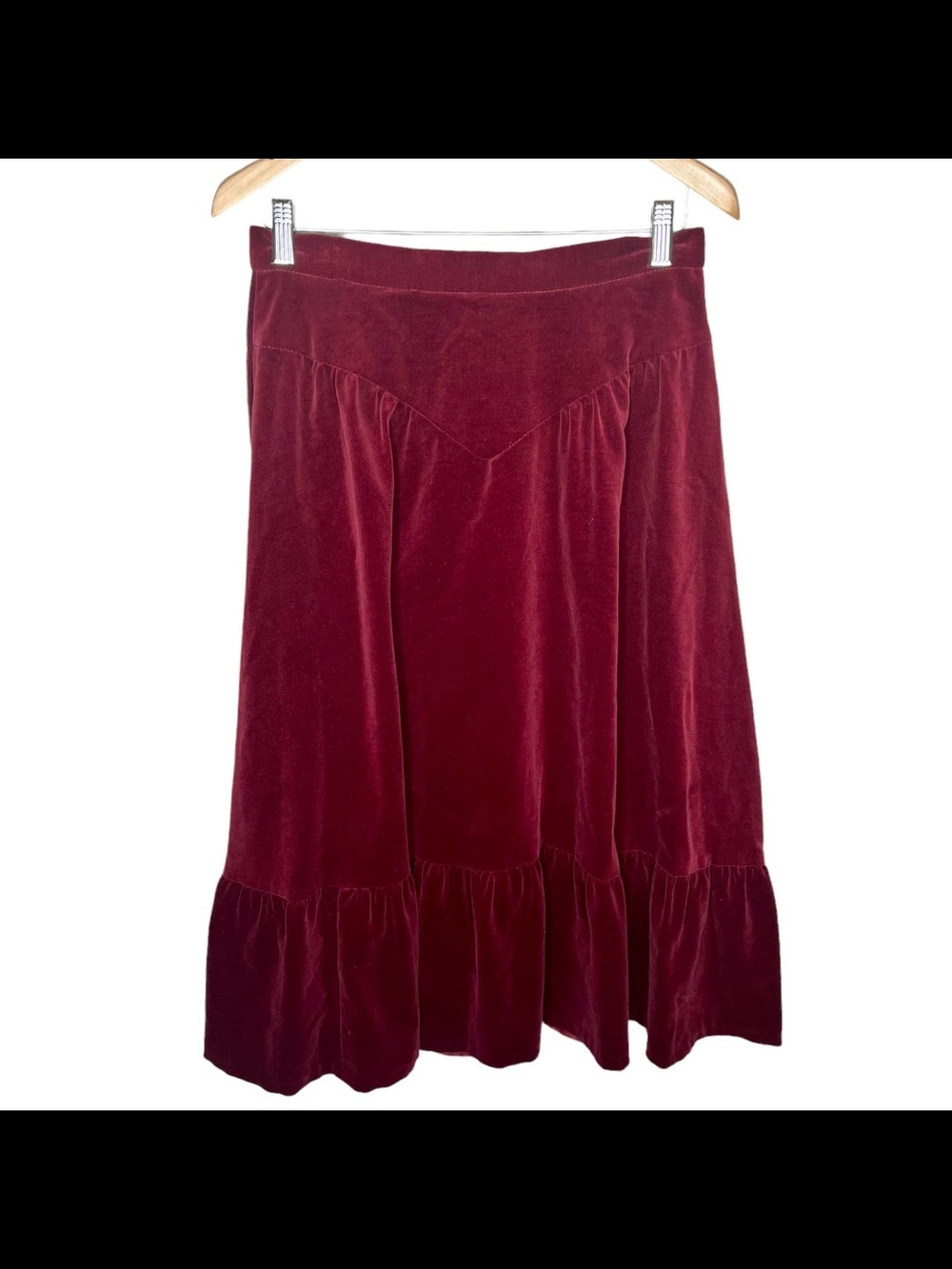 Jessica's GUNNIES San Francisco Gunne Sax Velvet A-line Skirt Vintage